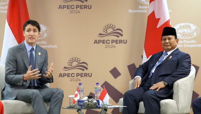 Presiden RI Bertemu PM Kanada di KTT APEC 2024