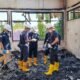 Tim Labfor Mabes Polri Sedang Melakukan Oleh TKP. Foto: Dok. Humas Polda Gorontalo
