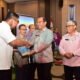 Sekretaris Daerah Sofian Ibrahim saat membuka sosialisasi Perda tentang Rencana Tata Ruang Wilayah bertempat di Ballroom Hotel Aston, Kota Gorontalo. (Foto : Fadhly)