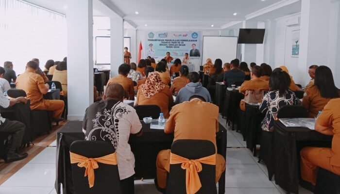 Tingkatkan SDM, Dinas Dikbud Sangihe Gelar Pendampingan Pengelolaan Pembelajaran Transisi