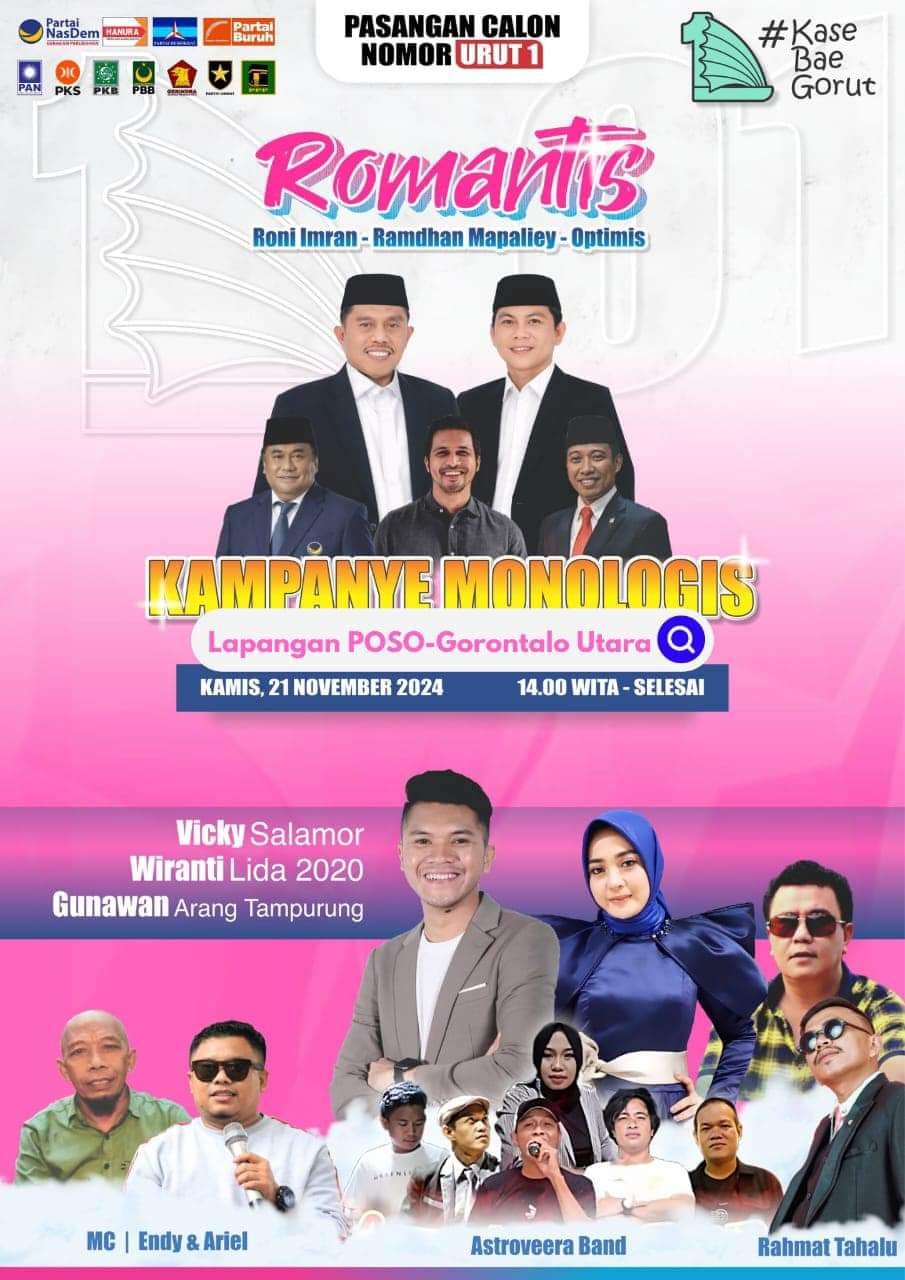 Ayo Hadiri Kampanye Romantis, Saksikan Hiburan dan Dukung Perubahan!. (Foto: Istimewa).