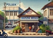 Gambar Ilustrasi Warung Miras yang hanya berjarak 800 Meter dari Polsek. (Foto: Gotimes.id)