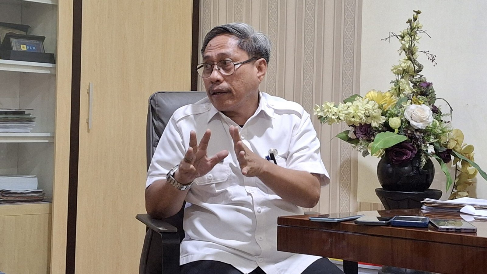 Sekretaris Daerah Kabupaten Gorontalo Utara, Suleman Lakoro. (Foto: Nispal Wunati)