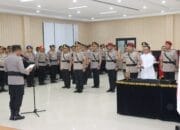 Kapolda Gorontalo Resmi Lantik Pejabat Baru