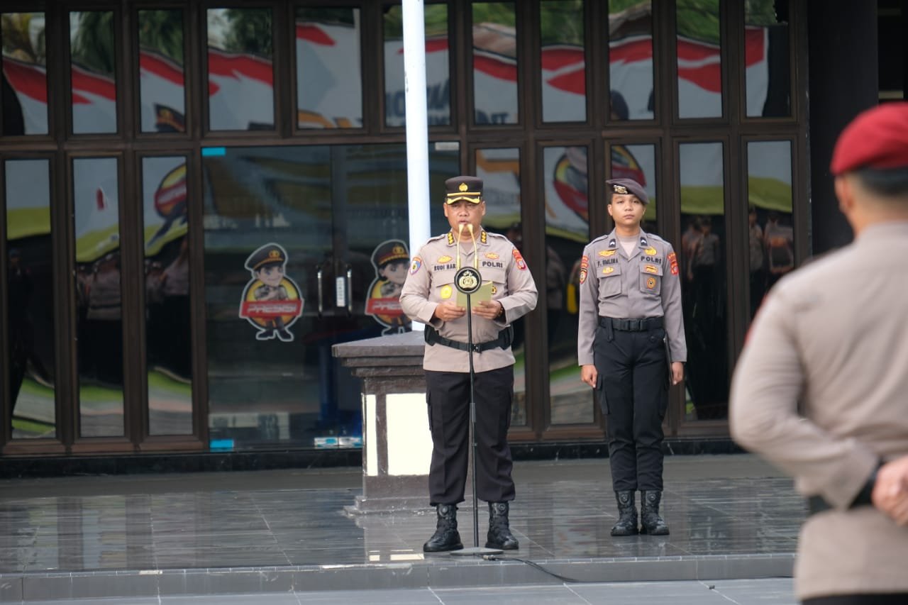 Momentum Hari Kesadaran Nasional, Polda Gorontalo Tegaskan Integritas Polri. (Foto: Humas Polda Gorontalo)