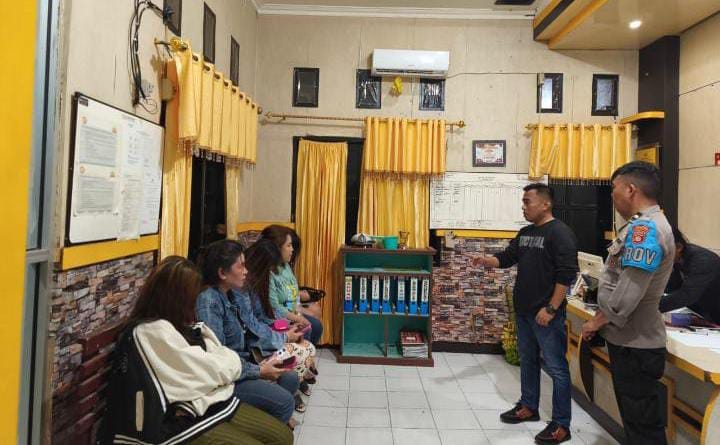 Razia Tempat Karaoke Ilegal, Polsek Bone Bertindak Cepat. (Foto: Kapolsek Bone)