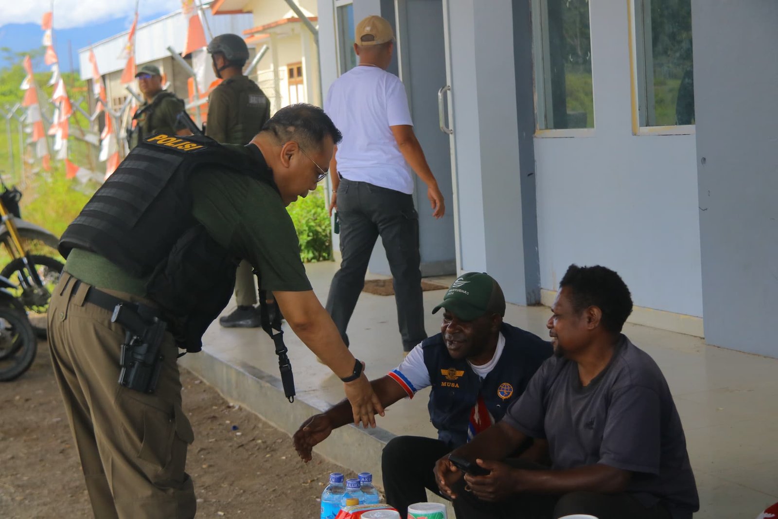 Polri Komitmen Ciptakan Kedamaian di Papua. (Foto: Humas Polda Gorontalo)