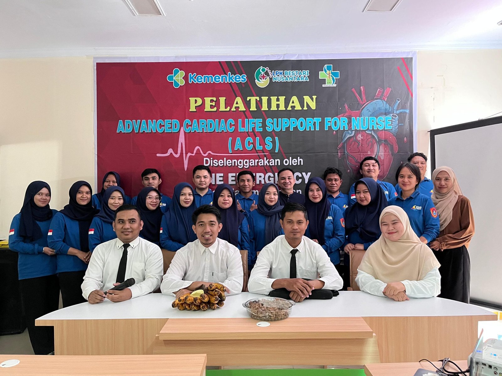 RSUD dr. Hi Zinal Umar Sidiki Gelar Pelatihan ACLS Untuk Tenaga Medis. (Foto: Dok. Ist)