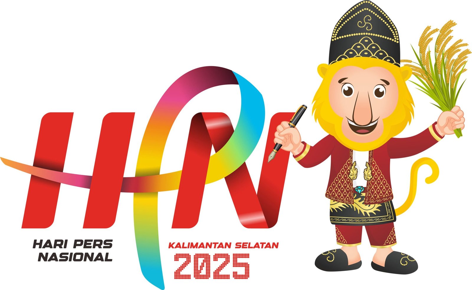 Logo Hari Pers Nasional (HPN) 2025