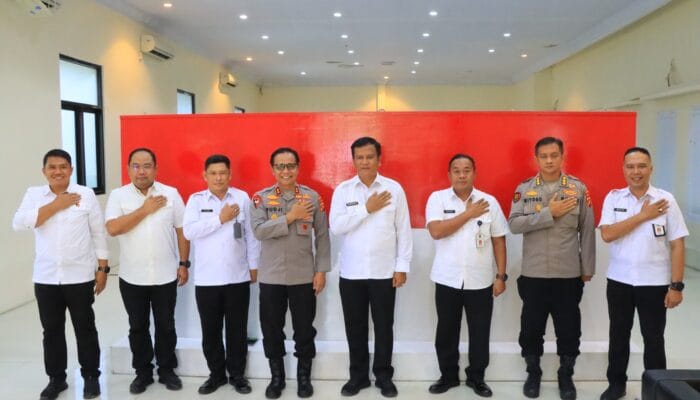 Kapolda Gorontalo Terima Kunjungan Kakanwil Ditjenpas, Perkuat Sinergi Keamanan