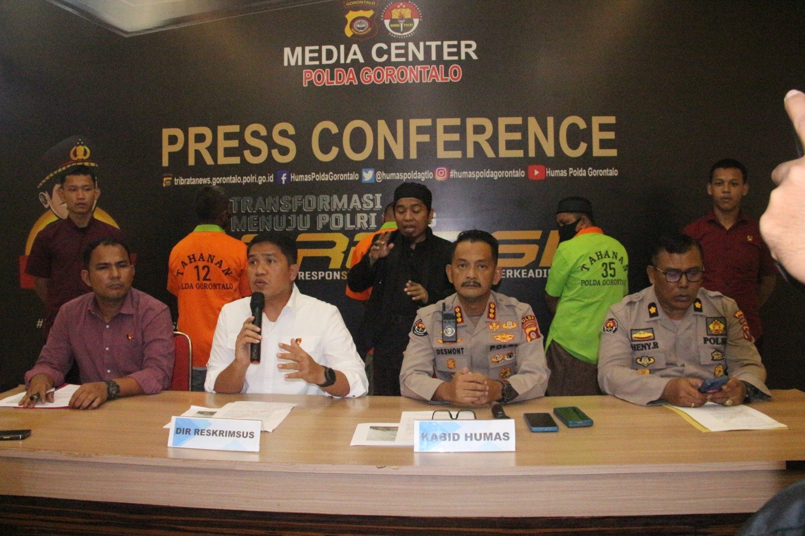 Polda Gorontalo Tindak Tegas Penambangan Emas Ilegal di Boalemo. (Foto: Humas Polda Gorontalo)