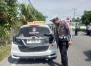 Dit Lantas Polda Gorontalo Tegur Pelanggar di Operasi Keselamatan 2025