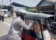 Ditlantas Polda Gorontalo Edukasi Pengendara untuk Stabilitas Kamseltibcarlantas