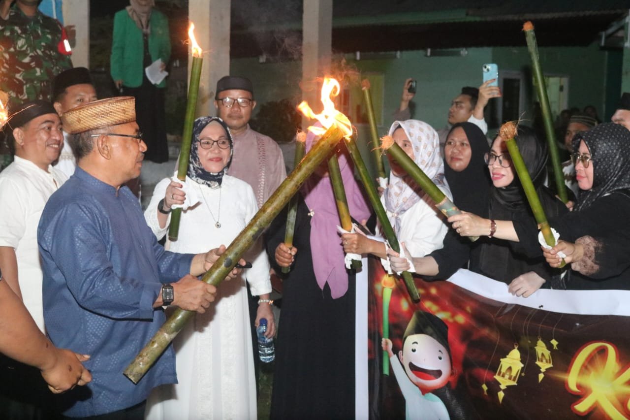 Kirab Obor 1446 Buntulia, Harmoni Budaya dan Keagamaan dalam Satu Tradisi. (Foto: Dok. Panitia Kegiatan)