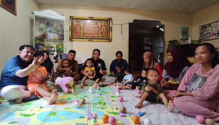 Ridwan Monoarfa Tinjau Rumah Perawatan Anak Stunting, Targetkan Nol Kasus di Gorontalo