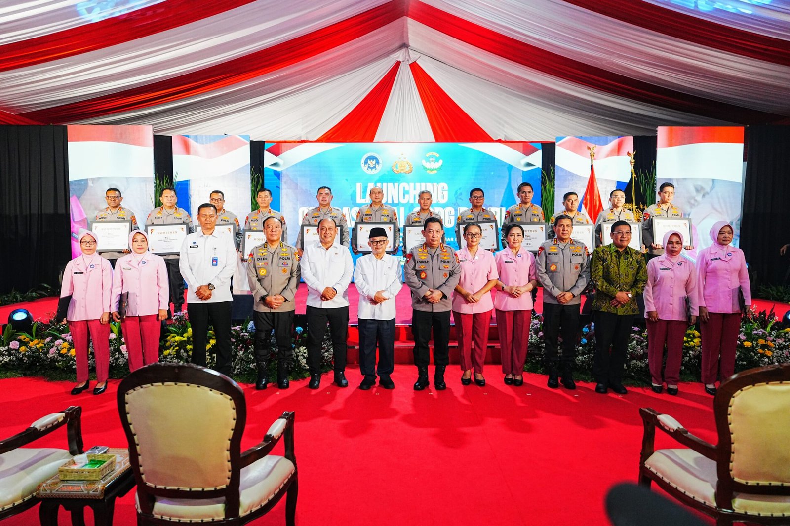 Polri Gerak Cepat Dukung Program Makan Bergizi Gratis. (Foto: Humas Polri)
