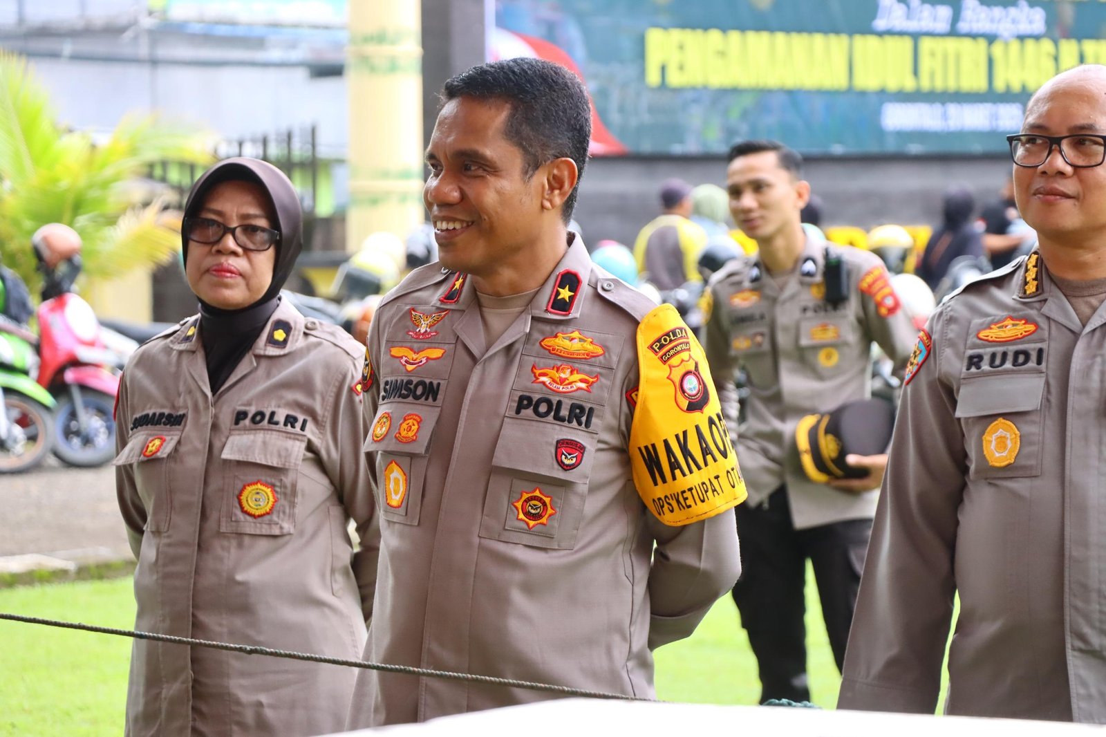 Polda Gorontalo Gelar Pasar Murah Bersubsidi di Bulan Ramadan. (Foto: Humas Polda Gorontalo)