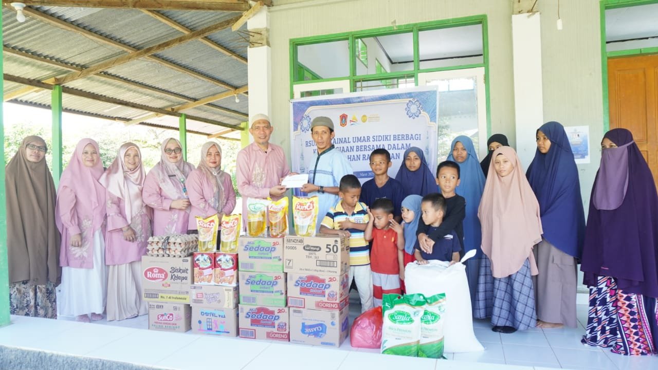 RSUD dr. Zainal Umar Sidiki Hangatkan Ramadan, Santuni Dua Panti Asuhan di Gorontalo Utara