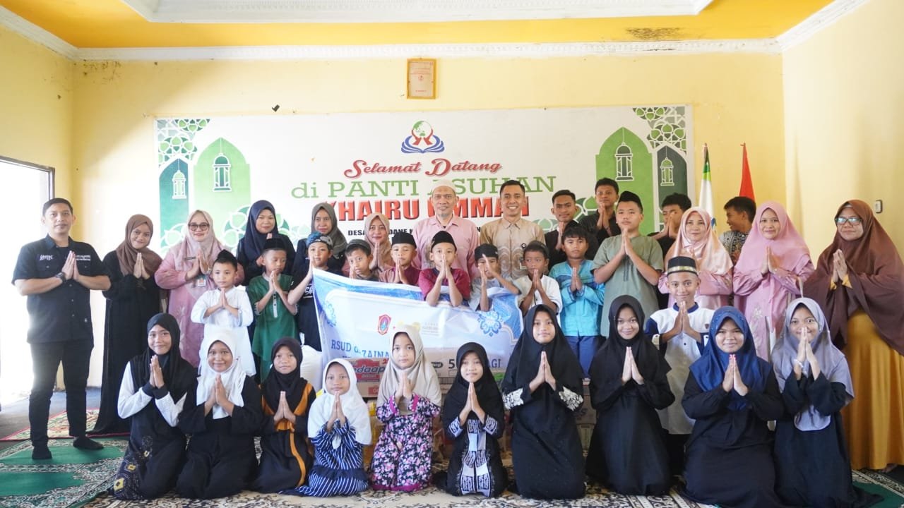 RSUD dr. Zainal Umar Sidiki Hangatkan Ramadan, Santuni Dua Panti Asuhan di Gorontalo Utara. (Foto: Dok. RSUD ZUS)