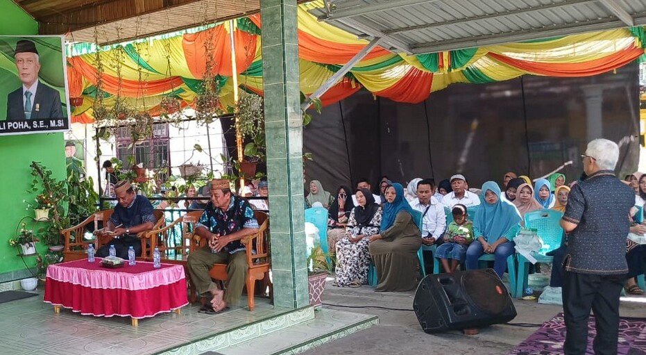 Fadli Poha Serap Aspirasi Warga Desa Payunga dalam Reses Anggota DPRD Gorontalo. (Foto: Gotimes.id)