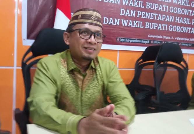 Ketua KPU Gorontalo Utara, Sofyan Jakfar. (Foto: Prin NN)