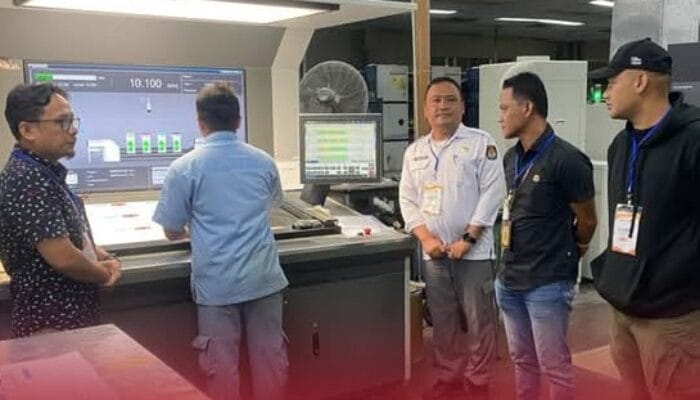 KPU Gorontalo Utara Tinjau Pencetakan Surat Suara Pilkada 2024 di Tangerang