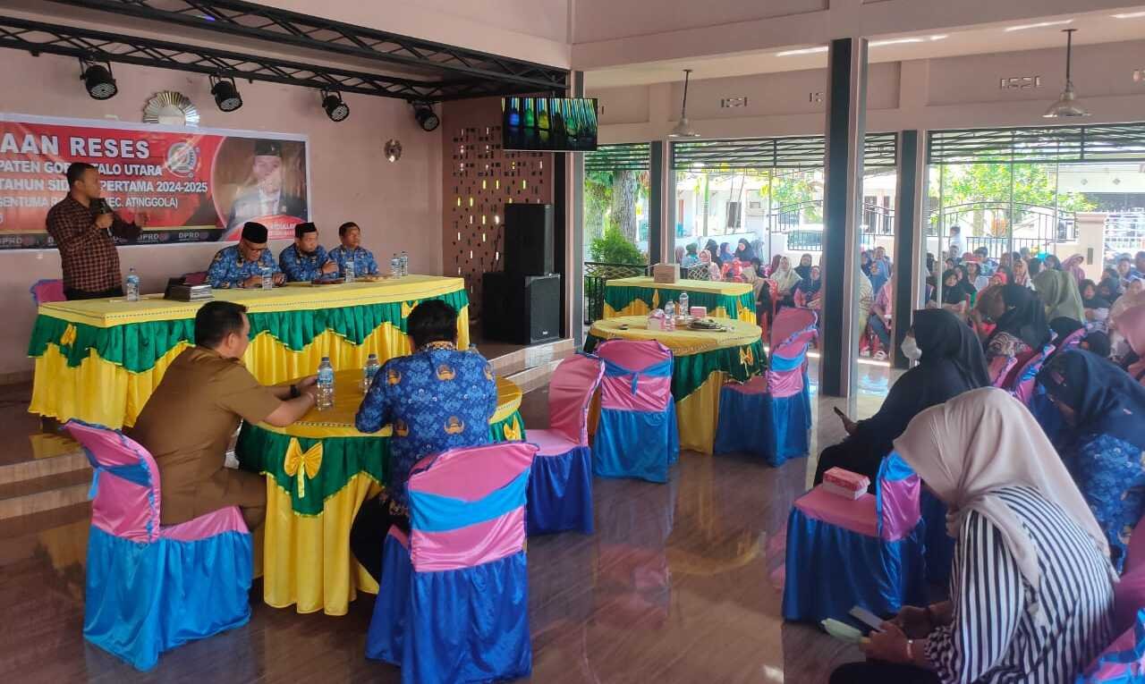 Miqdad Abdullah Laksanakan Reses, Serap Aspirasi Warga Gentuma dan Atinggola. (Foto: Sekretariat DPRD/Mas Hadi)