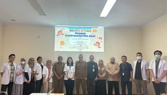 Evaluasi Kasus Medis oleh Dokter Internsip, RSUD dr. Zainal Umar Sidiki Dorong Peningkatan Mutu Pelayanan