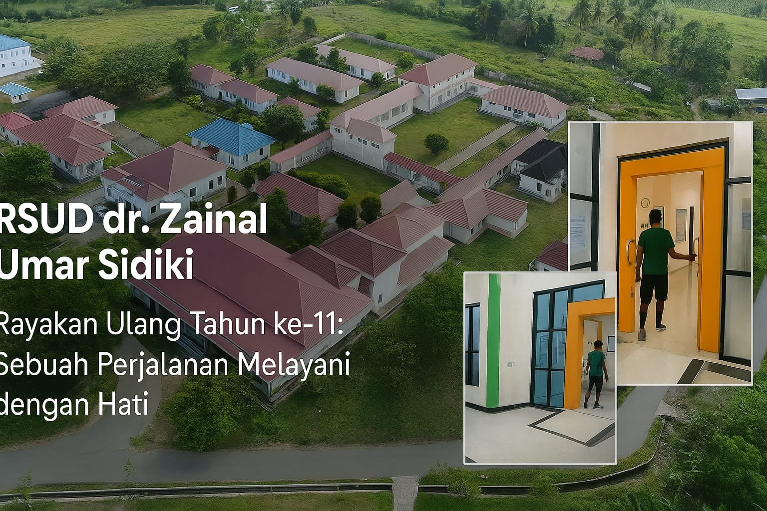 RSUD dr. Zainal Umar Sidiki Rayakan Ulang Tahun ke-11: Sebuah Perjalanan Melayani dengan Hati. (Foto: Humas RSUD ZUS)