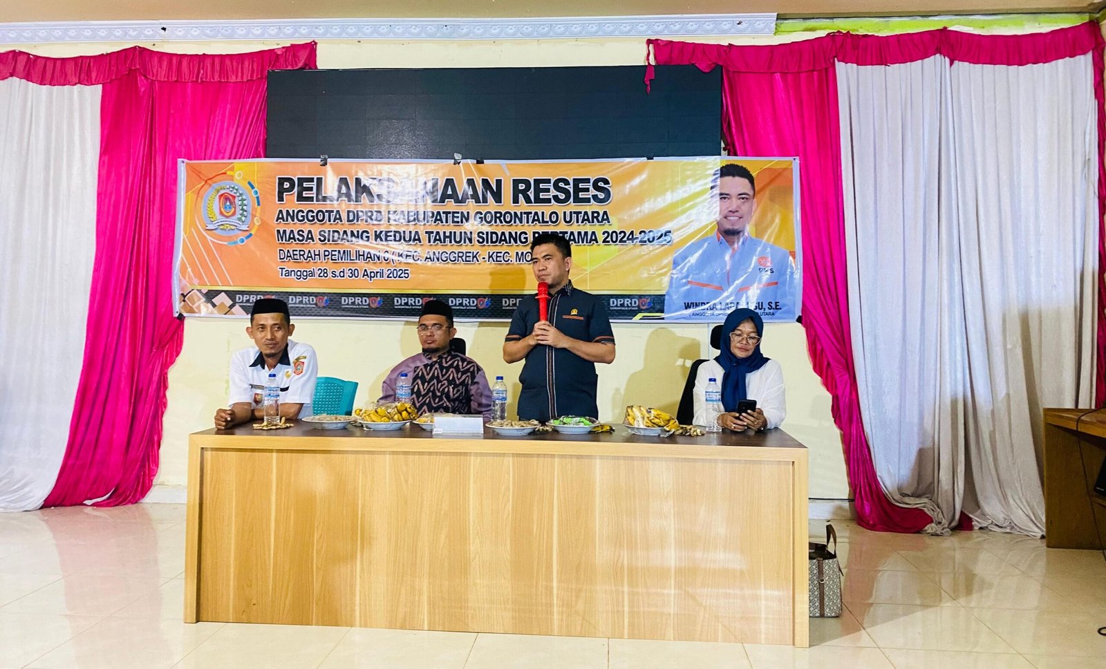 Windra Lagarusu Fokus pada Perlindungan Perempuan dan Anak Saat Reses di Mootilango. (Foto: Dok. Pribadi Windra Lagarusu)