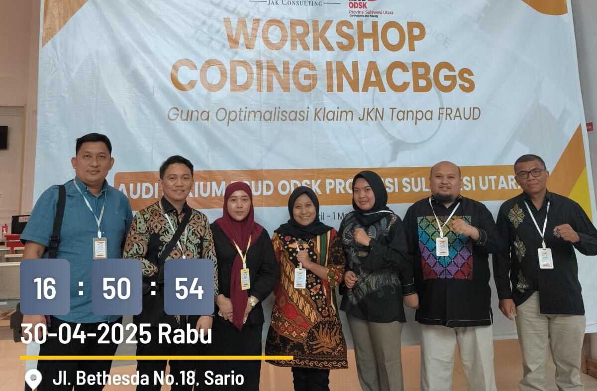 RSUD dr. Zainal Umar Sidiki Serius Tingkatkan Layanan, Dokter dan Tim Coder Ikuti Workshop Coding INACBGs. (Foto: Humas RSUD ZUS)