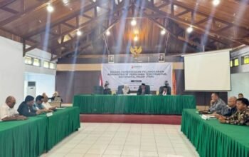 Bawaslu Gelar Sidang Ketiga Dugaan Pelanggaran TSM di PSU Gorut Fokus pada Jawaban Terlapor. (Foto: Humas Bawaslu)