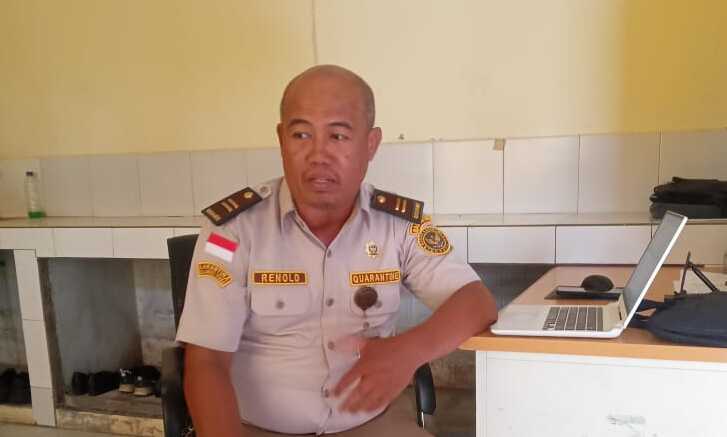 Penanggung Jawab SPPL Tahuna, Renold Rahajaan. (Foto: AM. Budiman)