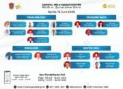 Jadwal Pelayanan Dokter RSUD dr. Zainal Umar Sidiki, Senin 16 Juni 2025. (Foto: Dok. RSUD ZUS)