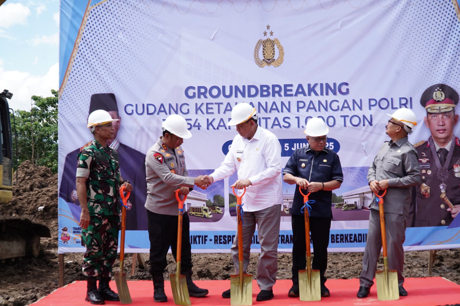 Kapolda Gorontalo Siap Kawal Program Swasembada Jagung Nasional. (Foto: Humas Polda Gorontalo)
