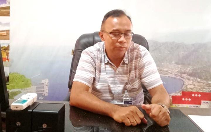 Kepala BULOG Sangihe, Khristian Prasetia. (Foto: AM. Budiman)