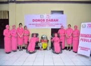 Donor Darah Bhayangkari Gorontalo: Wujud Nyata Kepedulian Sosial. (Foto: Humas Polda Gorontalo)