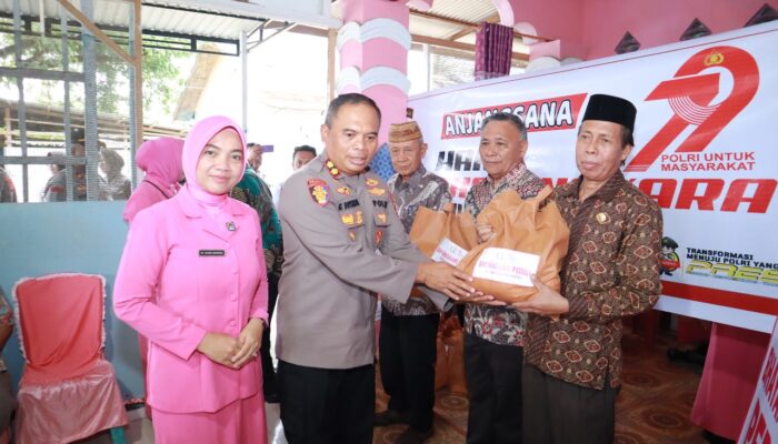Polres Pohuwato Gelar Anjangsana, Beri Tali Asih kepada Purnawirawan dan Warakawuri