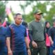 HUT Bhayangkara ke-79, Polres Pohuwato Bersama Forkopimda Gelar Olahraga Bersama. (Foto: Humas Polres Pohuwato)
