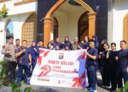 Sambut HUT Bhayangkara ke-79, Polda Gorontalo Gelar Bakti Religi di Masjid Al Muhajirin Limboto