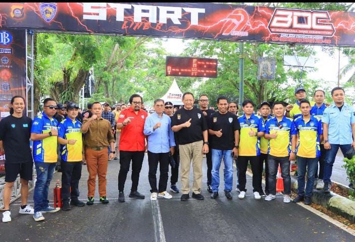 Wakapolda Gorontalo Resmi Buka Bhayangkara Drag Competition 2025. (Foto: Humas Polda Gorontalo)