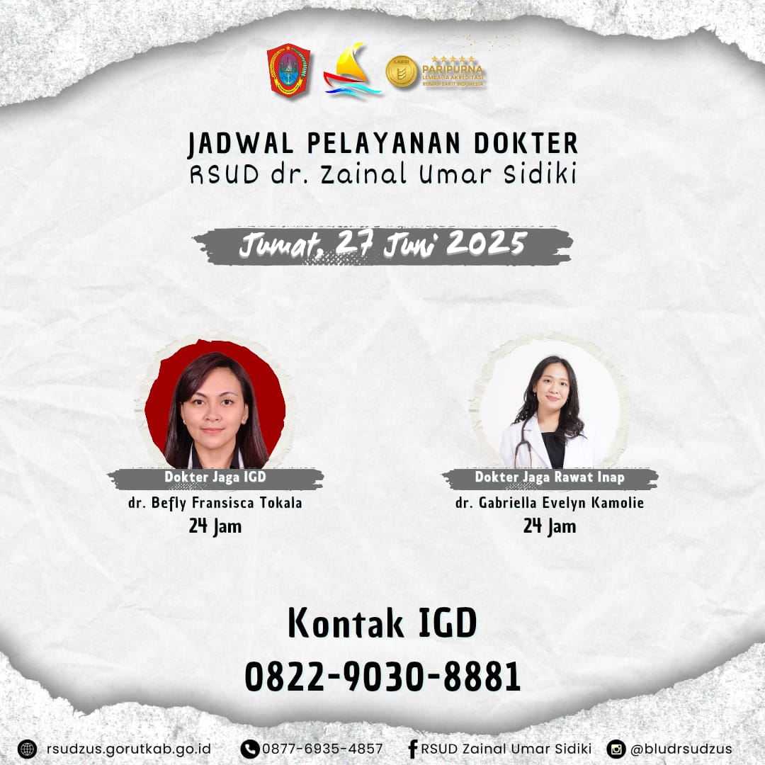 RSUD ZUS Tetap Layani IGD dan Rawat Inap saat Libur Nasional 1 Muharam. (Foto: Dok RSUD ZUS)