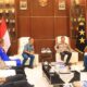 Perkuat Sinergi, Kapolda Gorontalo Terima Kunjungan Kehormatan Danlantamal VIII. (Foto: Humas Polda Gorontalo)