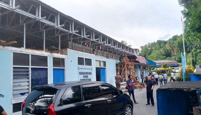45 Tahun Berdiri, Akhirnya Kantor Perumda Air Minum Ake’u Banua Dapat Direnovasi