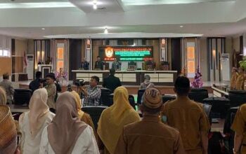 DPRD Gorut Bahas Ranperda Pertanggungjawaban APBD 2024.(Foto: GoTimes)