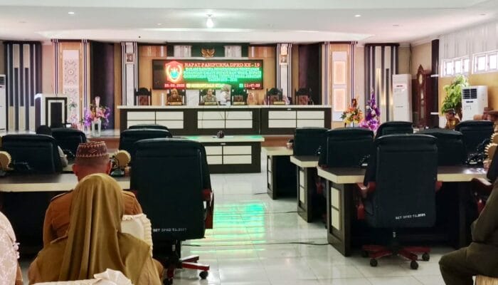 DPRD Gorut Gelar Paripurna, Umumkan Kepala Daerah Terpilih 2025–2030