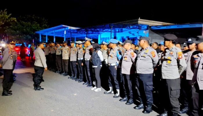 Polres Pohuwato Siaga Penuh Amankan Event Half Marathon