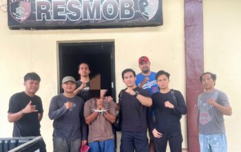 Polres Pohuwato Amankan Buronan Kasus Kekerasan Seksual. (Foto: Humas Polres Pohuwato)