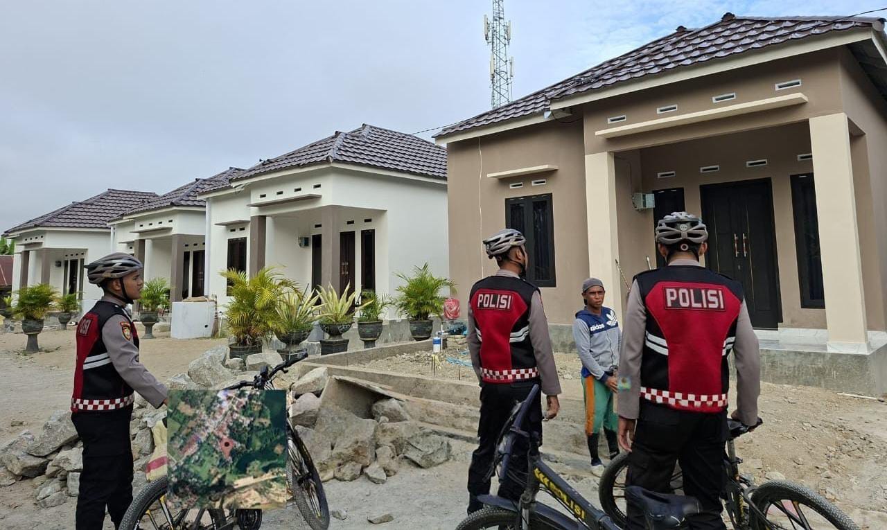 Samapta Polda Gorontalo Patroli Pagi dengan Sepeda. (Foto: Humas Polda Gorontalo)