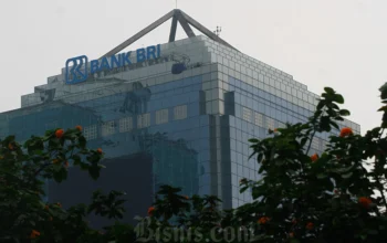 Gedung Bank BRI Jakarta. Bisnis/Himawan L Nugraha